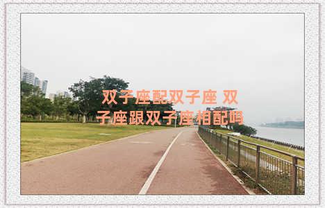 双子座配双子座 双子座跟双子座相配吗